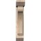 Ekena Millwork Legacy Slat Smooth Bracket w/ Offset Brace, Douglas Fir, 5 1/2"W x 20"D x 28"H BKT0604X20X28LEC06SDF - alternate 2